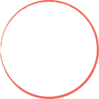 de colores grunge circulo cepillar. tinta marco png