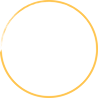 de colores grunge circulo cepillar. tinta marco png