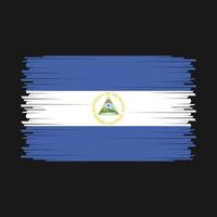 vector de bandera de nicaragua