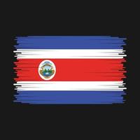 vector de bandera de costa rica