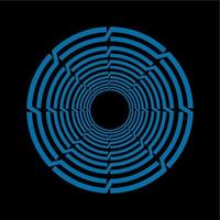 blue color circle vector