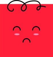Emoji in cartoon style clip art png