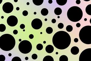 Colorful polka dot backdrop and background photo