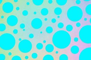 Colorful polka dot backdrop and background photo