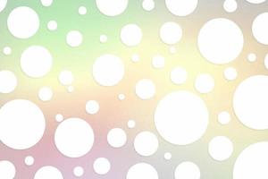 Colorful polka dot backdrop and background photo