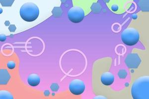 Modern digital futuristic abstract background photo