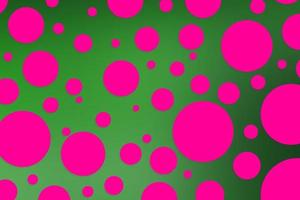 Colorful polka dot backdrop and background photo