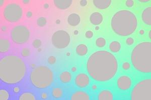 Colorful polka dot backdrop and background photo