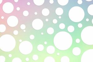 Colorful polka dot backdrop and background photo