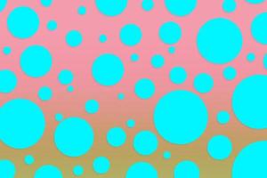 Colorful polka dot backdrop and background photo