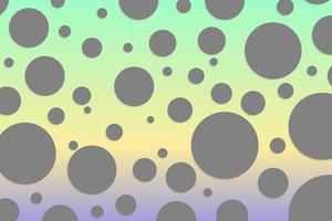 Colorful polka dot backdrop and background photo