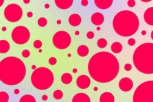 Colorful polka dot backdrop and background photo