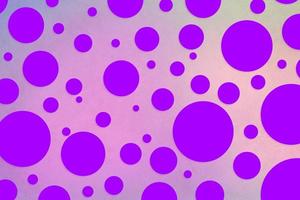 Colorful polka dot backdrop and background photo