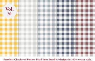 Plaid lines Pattern,checkered Pattern,Argyle vector,Tartan Pattern in retro style vector