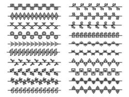 Border Line and Pages Rules vector