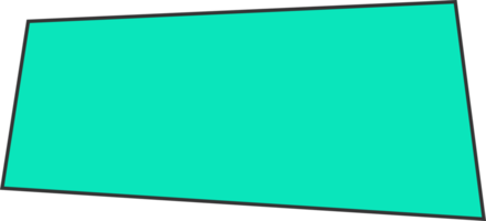 geométrico colori bandeira dentro plano estilo png