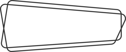 geometrisk linje baner i platt stil png