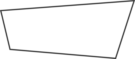 meetkundig lijn banier in vlak stijl png