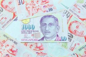 Dollar Singapore currency photo