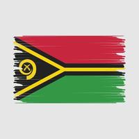 Vanuatu Flag Illustration vector