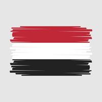 vector de bandera de yemen