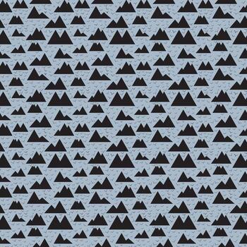 Abstract triangular pattern. Hill pattern vector