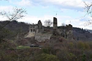 Castle Ruin Isenburg in Westerwald photo