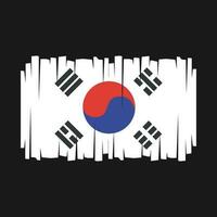 South Korea Flag Vector