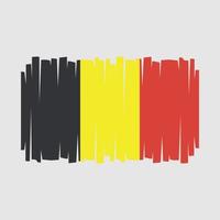 vector de bandera de bélgica