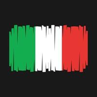 vector de bandera de italia