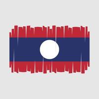 vector de la bandera de laos