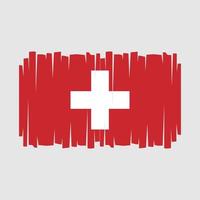 vector de bandera de suiza