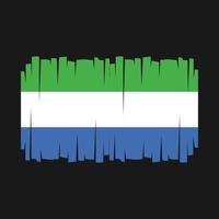 Sierra Leone Flag Vector