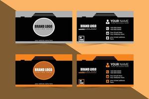 Modern Business Card design tempalte, Creative professional business card design vector