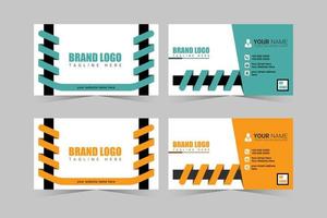 New Modern Business Card design tempalte vector