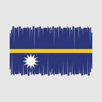 vector de bandera de nauru