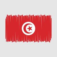 vector de bandera de túnez