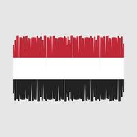 vector de bandera de yemen