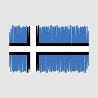 Estonia Flag Vector