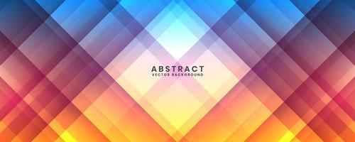 3D blue orange geometric abstract background overlap layer on bright space with polygonal shapes decoration. Graphic design element cutout style concept for banner, flyer, card, or brochure cover vector
