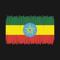 Ethiopia Flag Vector