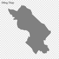 map of province of Vietnam vector