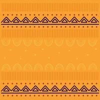 sin costura boho patrones con geométrico. contemporáneo minimalista de moda amarillo antecedentes para niños. vector ilustración plano web diseño elemento para sitio web o aplicación, gráfico diseño, logo, web sitio