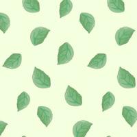Beautiful leaf watercolor concept, simple design seamless pattern, find fill pattern on swatches
