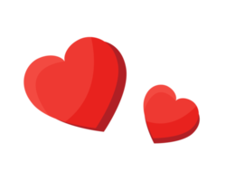 rojo corazón garabatear icono png