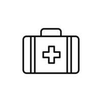 Medical kit icon vector design templates