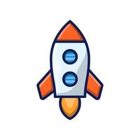 Rocket icon vector design templates