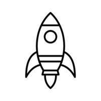 Rocket icon vector design templates