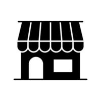 en línea tienda Tienda icono vector diseño plantillas