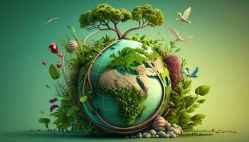 World Health Nature Background - photo